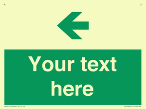 Custom Safe condition: Green Left arrow